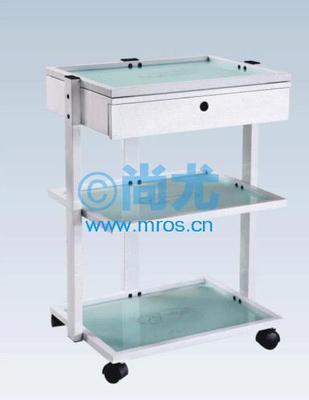 【帶抽屜三層三邊支架玻璃手推車】-國產帶抽屜三層三邊支架玻璃手推車(L600*W480*H810mm)選型、參數規格、圖文、報價、廠家_尚尤儀器儀表手推車產品報價