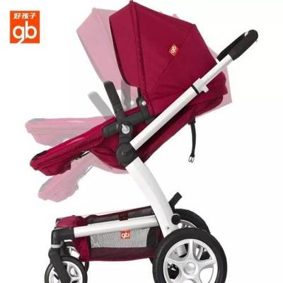 goodbaby好孩子嬰兒手推車高景觀寶寶推車可躺可坐防霧霾 GB500-東莞母嬰用品